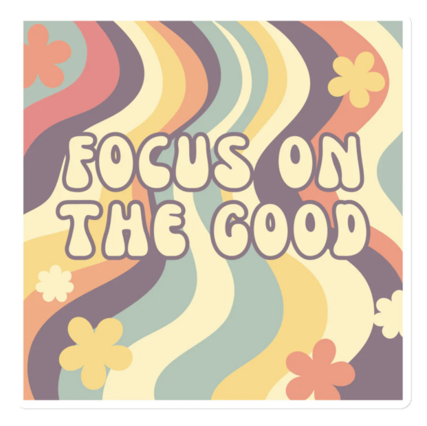 “Focus on the Good” Inspirational Magnet